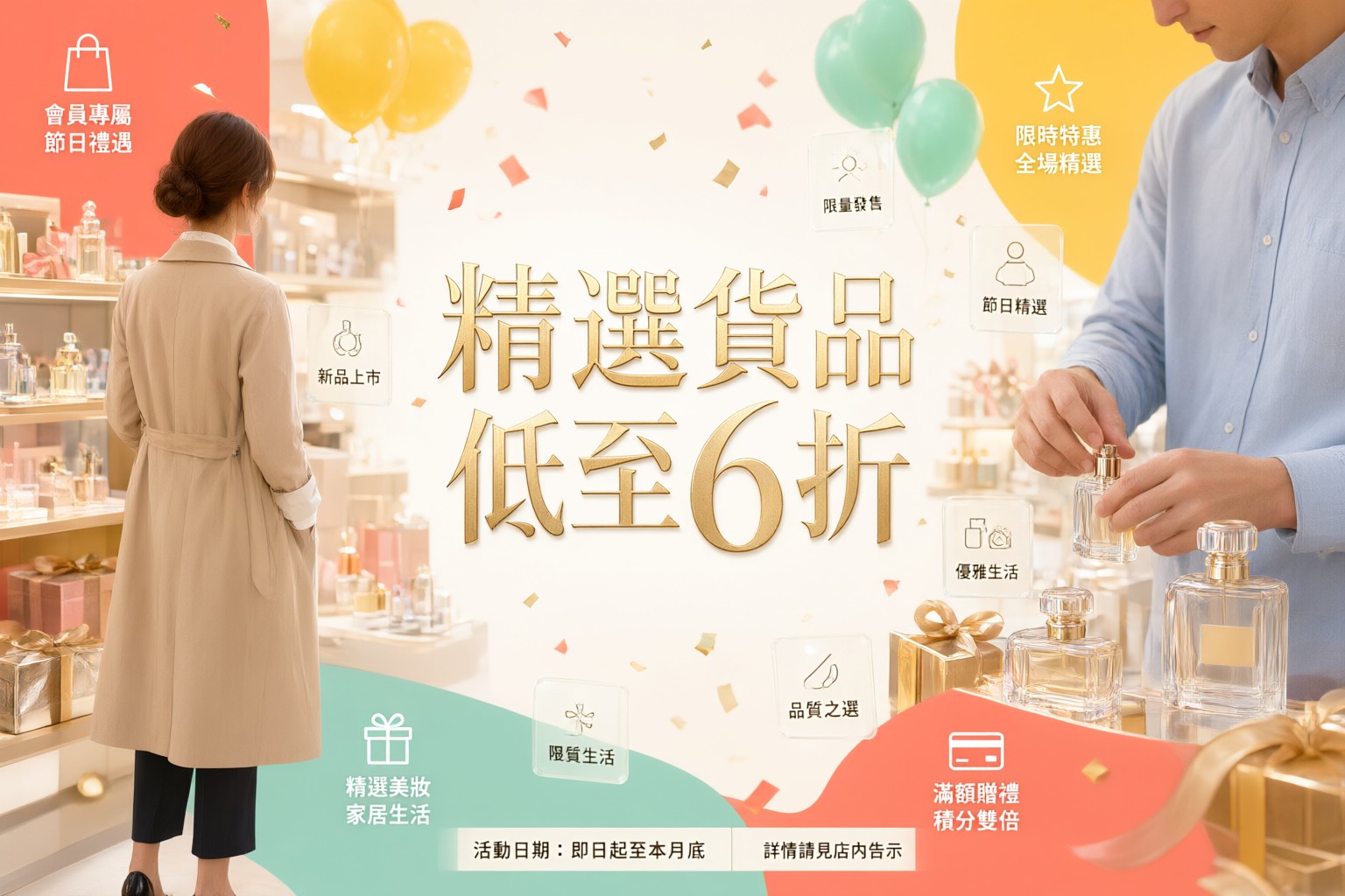 Harrods 哈洛德百貨公司限時優惠:亞洲旅客選購英倫經典與高端生活方式指南 Harrods 哈洛德百貨公司標誌性的綠色外牆與內部豪華陳列場景