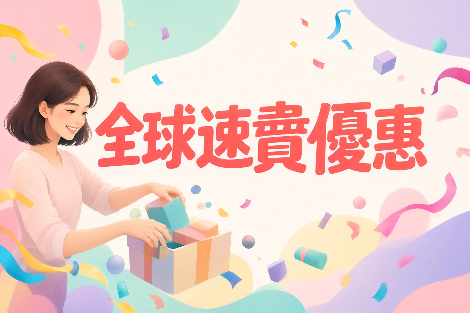 全球速賣通跨國購物指南:掌握日韓東南亞好物選購技巧與物流優勢 展示全球速賣通平台上豐富多樣的跨境商品包裝與國際物流運輸場景
