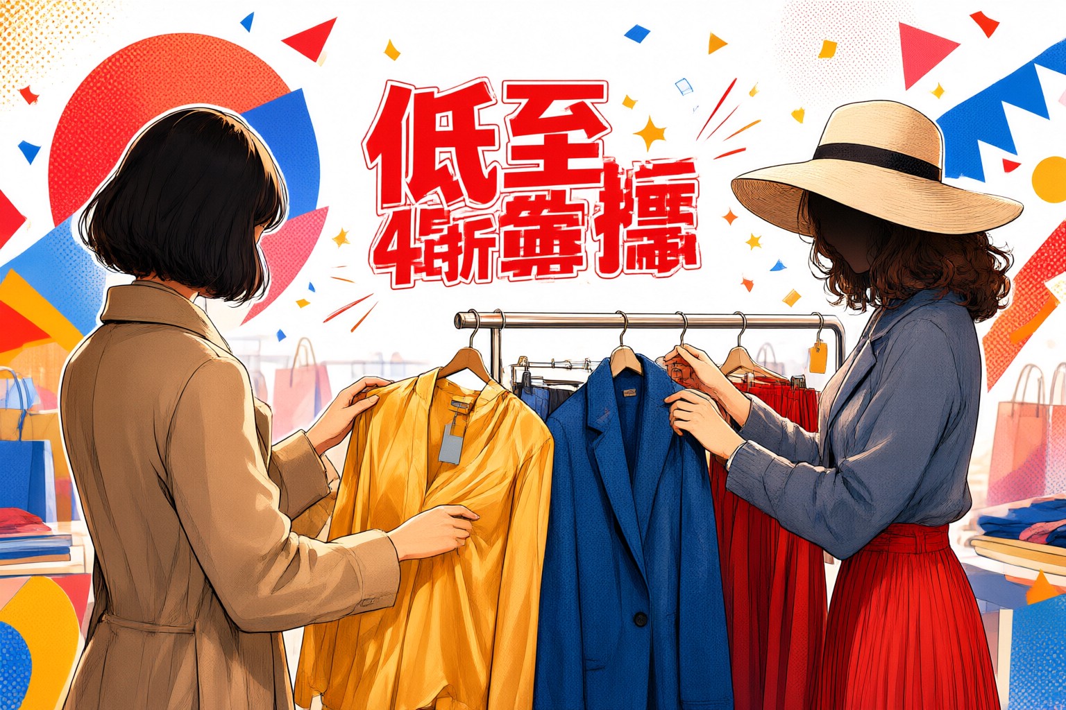 ITeSHOP 時裝限時優惠攻略:日韓台東南亞穿搭必備品牌精選與選購指南 ITeSHOP 時裝品牌展示的日韓風格服飾陳列架與模特兒穿搭場景