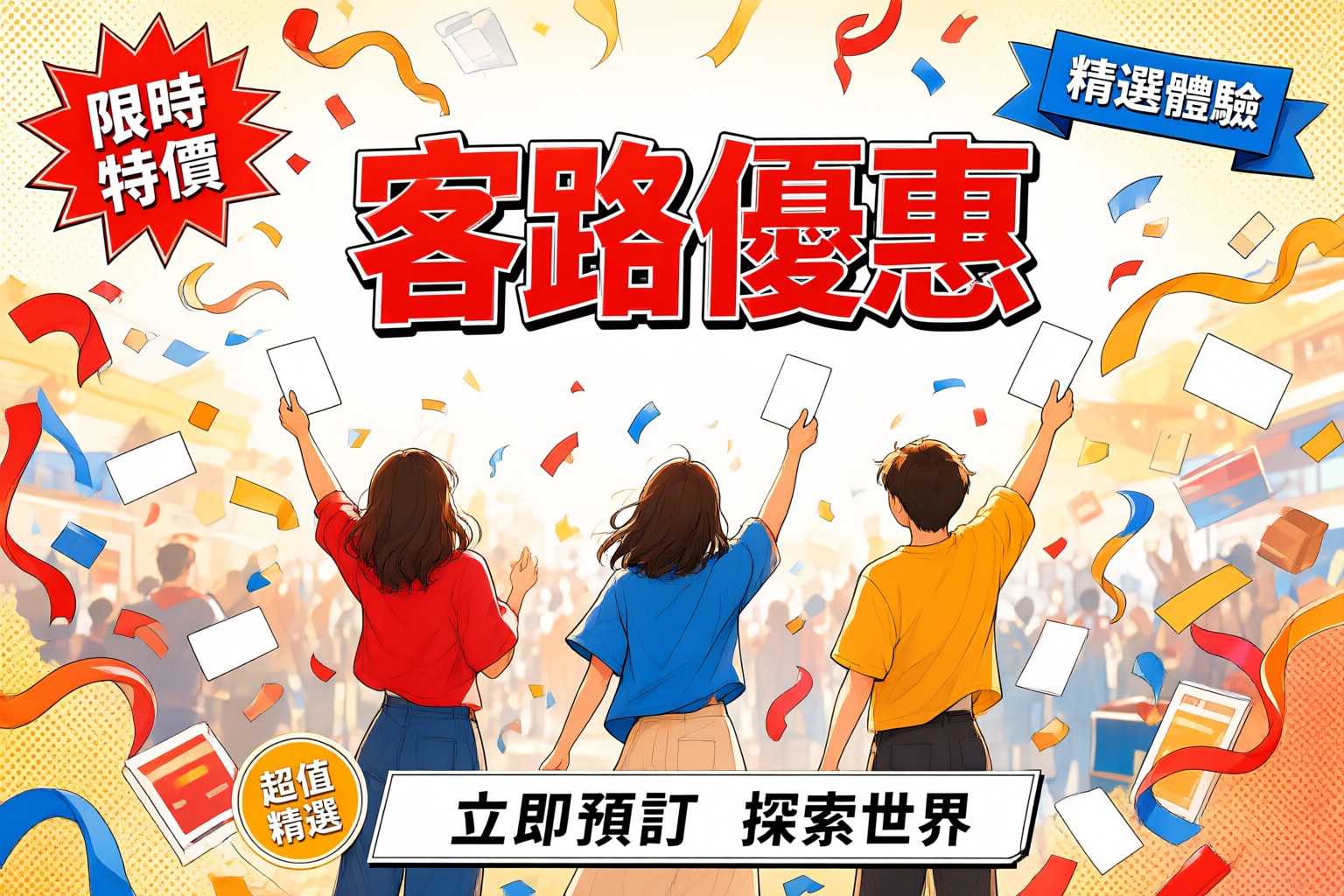Klook客路限時優惠攻略:探索日韓台東南亞旅遊體驗與預訂技巧 旅客在機場手持手機瀏覽 Klook客路 旅遊體驗頁面