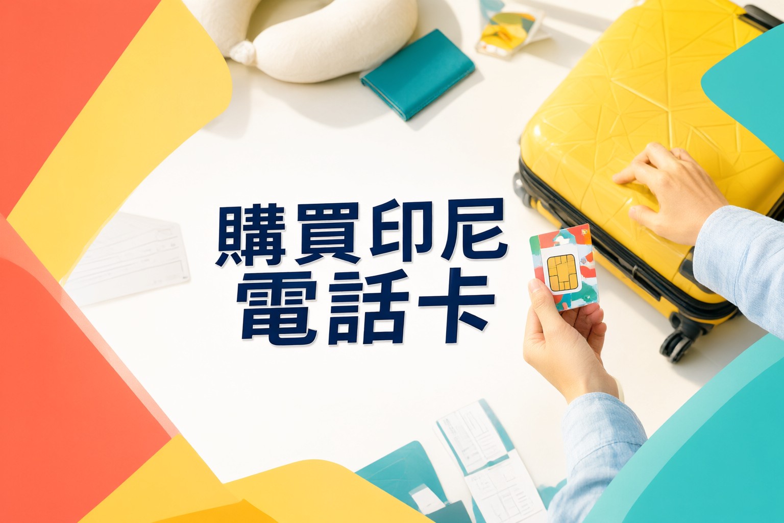 B4Travel 旅遊電話卡:港澳旅客必備,暢遊日韓台東南亞的網絡選擇指南 展示 B4Travel 旅遊電話卡包裝與智能手機連接全球網絡的場景圖