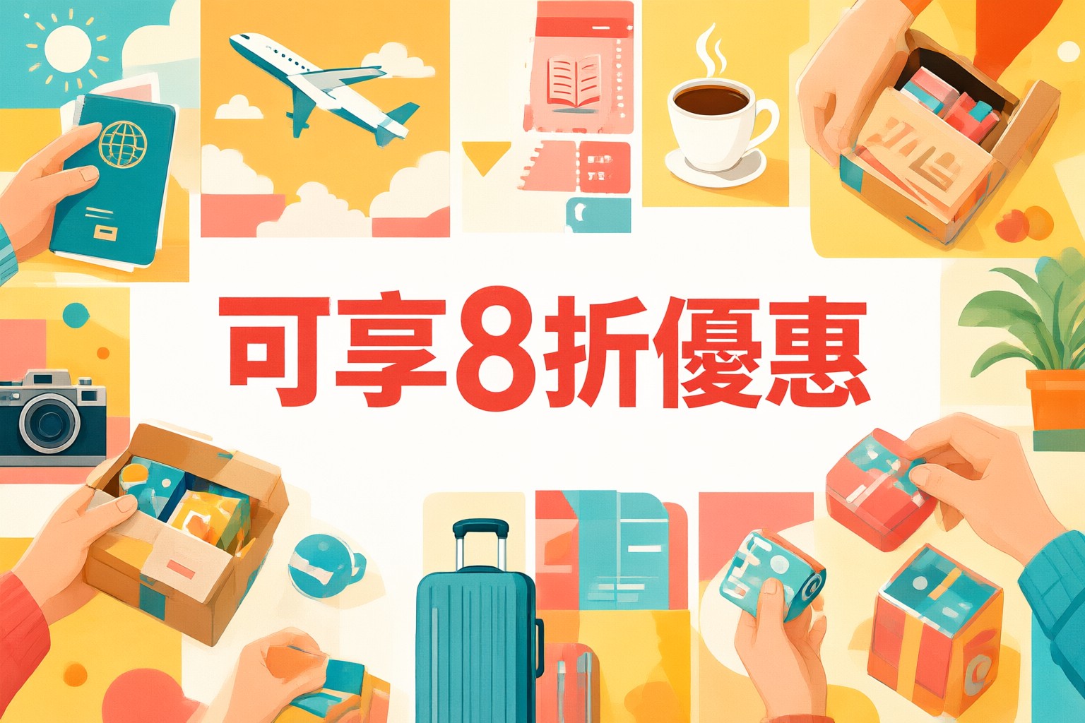 B4Travel旅遊電話卡日本韓國台灣東南亞漫遊上網攻略與使用教學 旅客手持智能手機連接B4Travel旅遊電話卡信號在機場大廳準備出發