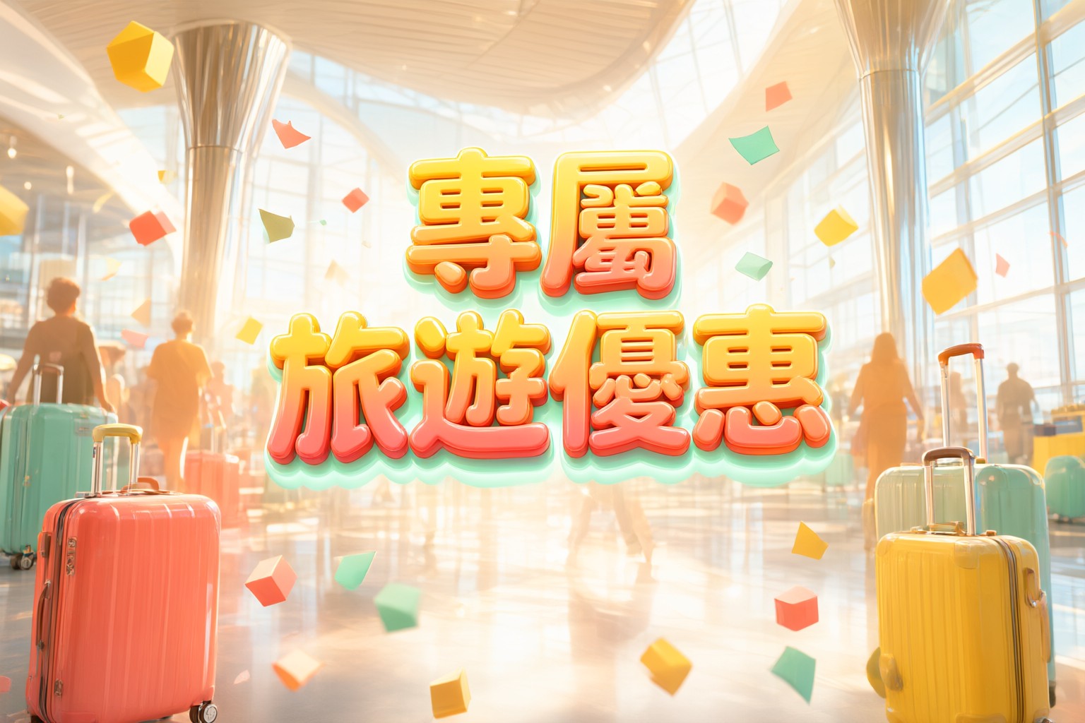 Klook客路優惠碼PM26CN100適用日本韓國台灣東南亞旅遊體驗預訂 旅客在機場手機上打開Klook客路應用程式預訂旅程